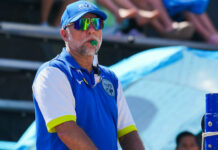 José María Padrón árbitro Olimpico, pitará la fina de la Copa Autonómica Alevin de Voleibol organizada por CV Gomahara