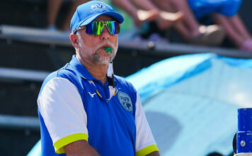 José María Padrón árbitro Olimpico, pitará la fina de la Copa Autonómica Alevin de Voleibol organizada por CV Gomahara