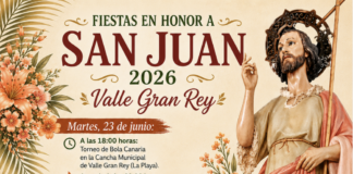 Valle Gran Rey celebra las Fiestas en Honor a San Juan con actividades tradicionales en Los Reyes
