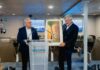 Curbelo destaca que la llegada de Baleària Canarias refuerza la competitividad y la conectividad marítima de La Gomera