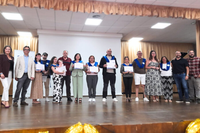 Entrega de diplomas Ecca en Valle Gran Rey