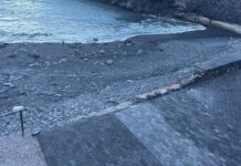 Iniciativa por La Gomera (IxLG) reclama la puesta a punto urgente de las playas urbanas y la reparación de la avenida marítima de San Sebastián de La Gomera