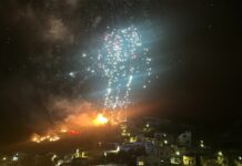 Vallehermoso referencia de la Noche de San Juan en La Gomera