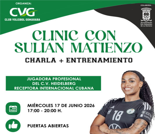 El Gomahara celebra un clínic de voleibol con la jugadora internacionalSulian Matienzo