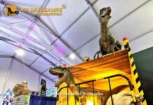 Dinosaurios animatronics para eventos y experiencias educativas