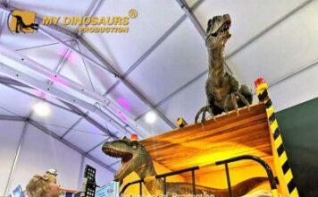Dinosaurios animatronics para eventos y experiencias educativas