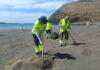 El Ayuntamiento de San Sebastián de La Gomera acondiciona las playas del municipio de cara a la temporada estival
