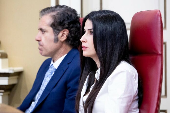 Melodie Mendoza y Jesús Ramos