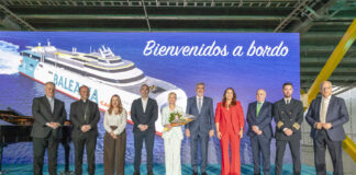 Baleària Canarias presenta el nuevo ‘fast ferry Mercedes Pinto’ que mejora la conectividad entre las islas capitalinas y Fuerteventura