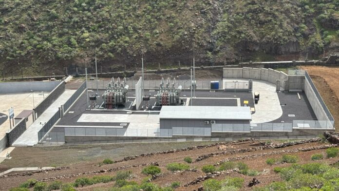 Subestación de El Palmar, en La Gomera (1)