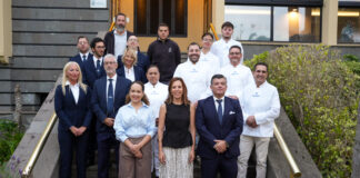 Jéssica de León y Paola Plasencia reconocen el trabajo del equipo de Hecansa antes de su servicio al papa León XIV