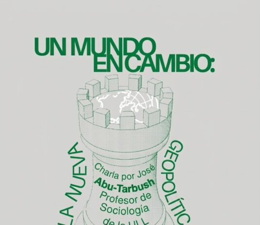 La Asociación Procultura Siglo XXI programa la conferencia Un mundo en cambio: La nueva geopolítica, a cargo del profesor José Abu-Tarbush