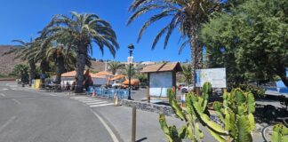 Comienzan las obras de instalación fotovoltaica para la estación de bombeo de aguas residuales en Playa de Santiago