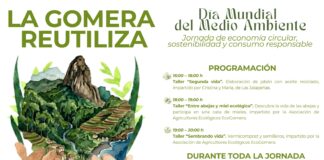 La Gomera celebra este viernes la jornada ‘La Gomera Reutiliza’ con motivo del Día del Medio Ambiente