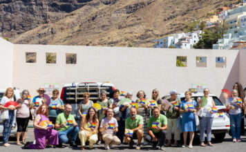 Valle Gran Rey acoge la presentación de la campaña “La Gomera para todes” y “GomerArcoíris” en guaguas y taxis con motivo del Orgullo LGBTIQ+ 2026
