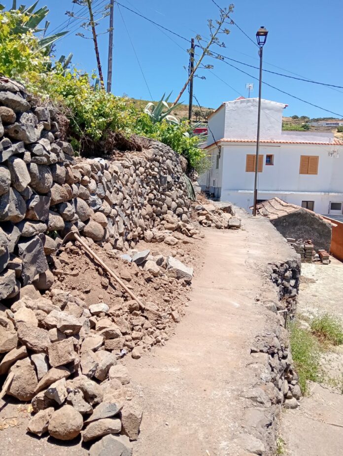 muros en Vallehermoso