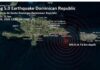 Un sismo de 5,2 sacude a República Dominicana y evacúan preventivamente edificios en la capital