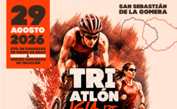 El XXXI Triatlón Isla de La Gomera apertura el plazo de inscripciones para participantes