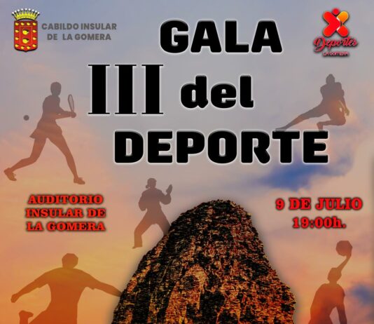 La Gomera celebra este jueves la III Gala del Deporte para poner en valor a deportistas y clubes de la isla