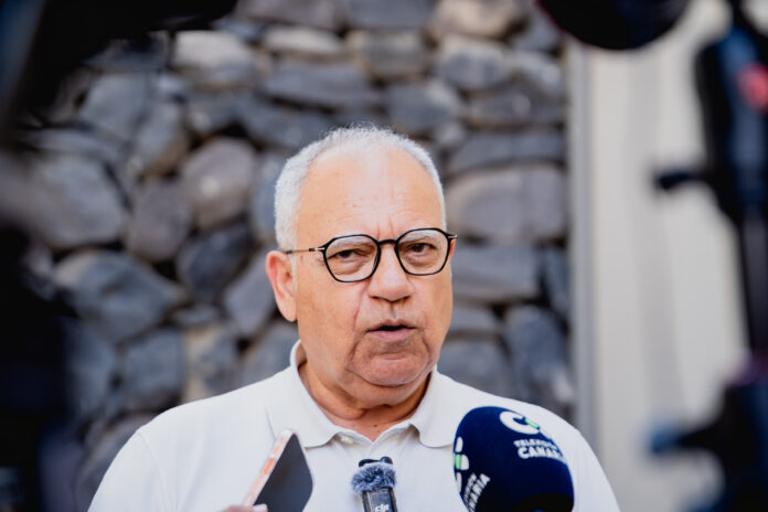 130726 El presidente del Cabildo de La Gomera, Casimiro Curbelo