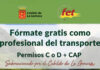El Cabildo de La Gomera facilita cursos de formación para transporte profesional de viajeros y mercancías