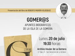 El Archivo Insular acoge hoy lunes la presentación del libro ‘Gomer@s. Apuntes biográficos de la isla de La Gomera’