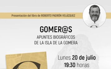 El Archivo Insular acoge hoy lunes la presentación del libro ‘Gomer@s. Apuntes biográficos de la isla de La Gomera’