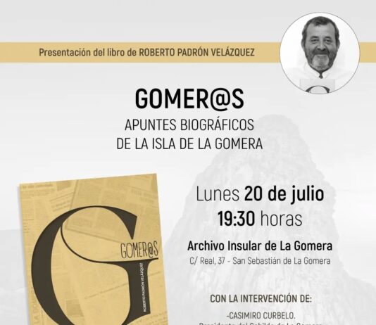 El Archivo Insular acoge hoy lunes la presentación del libro ‘Gomer@s. Apuntes biográficos de la isla de La Gomera’