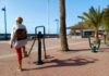 El Ayuntamiento de San Sebastián de La Gomera instala nuevos parques biosaludables en espacios municipales