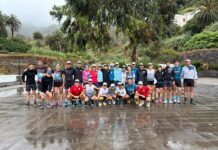 Vallehermoso reúne a vecinos y a la Selección Española de Skyrunning en una jornada de convivencia deportiva