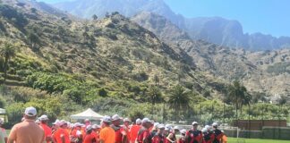 Vallehermoso participa en una jornada de convivencia y actividades para mayores en el Campo Municipal de Hermigua