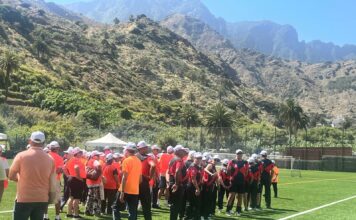 Vallehermoso participa en una jornada de convivencia y actividades para mayores en el Campo Municipal de Hermigua