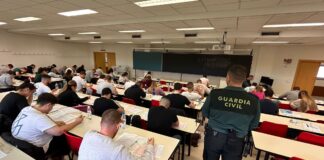 Casi 27.000 personas opositan este sábado a una de las 3.240 plazas ofertadas para ingresar en la Guardia Civil