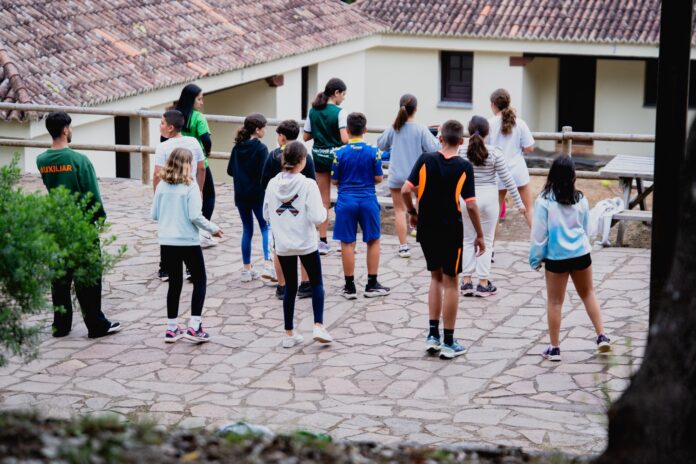 Participantes en el Campamento de El Cedro