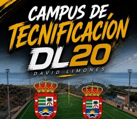 Valle Gran Rey acogerá en agosto el Campus de Tecnificación con David Limones