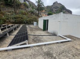 Vallehermoso culmina la instalación de placas fotovoltaicas para mejorar la eficiencia energética de sus infraestructuras municipales