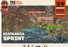Más de 180 atletas se darán cita este sábado en el XXXI Triatlón ‘Isla de La Gomera’