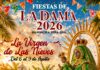 Carta de agradecimiento de la Comisión de Fiestas de La Dama