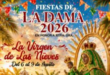 Carta de agradecimiento de la Comisión de Fiestas de La Dama