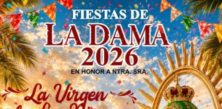 Carta de agradecimiento de la Comisión de Fiestas de La Dama