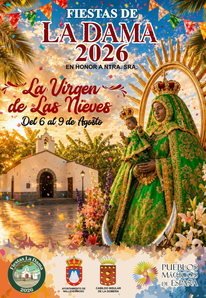 CARTEL FIESTAS LA DAMA 2026 RRSS