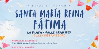 Valle Gran Rey presenta la programación de las Fiestas en honor a Santa María Reina de Fátima