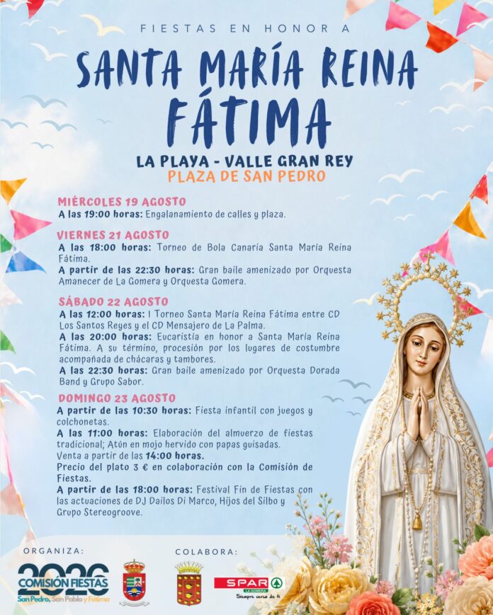 CARTEL FIESTAS Santa María