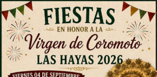 Las Hayas celebra sus fiestas en honor a la Virgen de Coromoto los días 4 y 5 de septiembre
