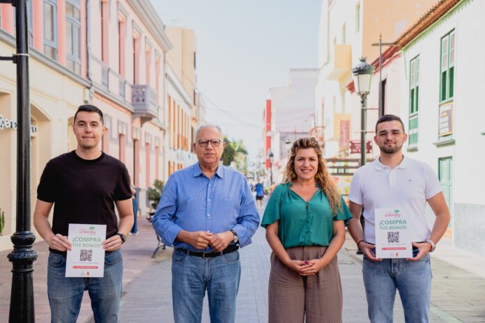 Instante de la presentación de la campaña de verano del Bono Consumo