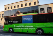 GuaguaGomera lanza una campaña para fomentar el transporte público en sus rutas con el aeropuerto