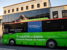 GuaguaGomera lanza una campaña para fomentar el transporte público en sus rutas con el aeropuerto