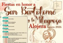 Alojera celebra el centenario de la Virgen Milagrosa con unas fiestas llenas de tradición y convivencia