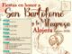 Alojera celebra el centenario de la Virgen Milagrosa con unas fiestas llenas de tradición y convivencia