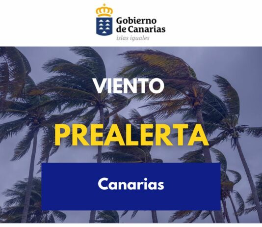 El Gobierno de Canarias declara la situación de prealerta por viento en el archipiélago desde las 15:00 horas
